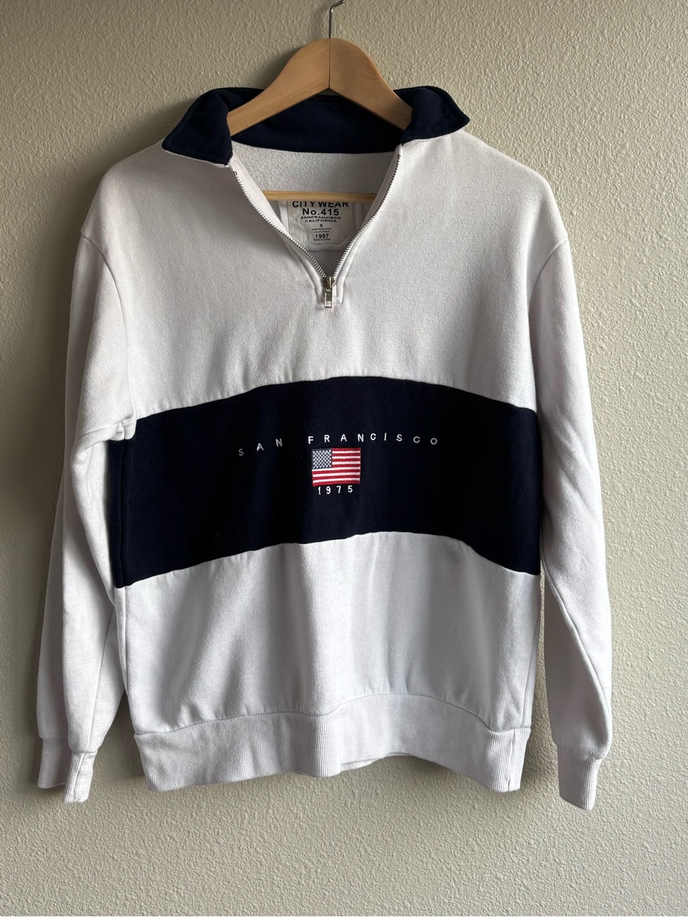 San Francisco 1975 Quarter-Zip Pullover Sweatshirt